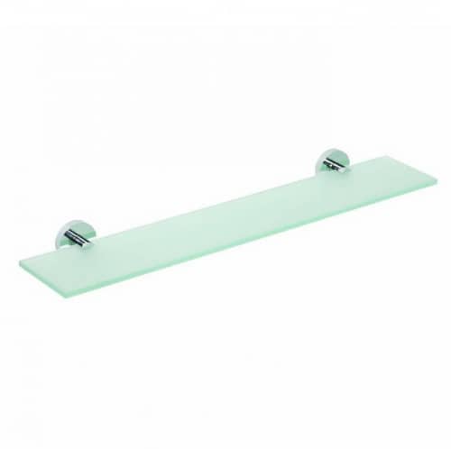 Купить Полочка Bemeta Omega стеклянная 104102042 хром по низкой цене