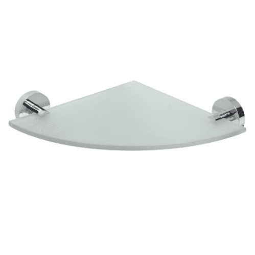 Купить Полочка Bemeta Omega стеклянная 104102012 угловая хром по низкой цене