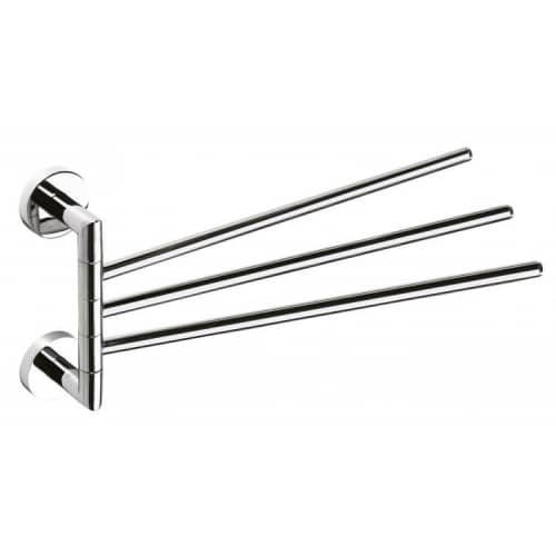 Купить Полотенцедержатель Bemeta Omega 104204112 тройной поворотный хром по низкой цене