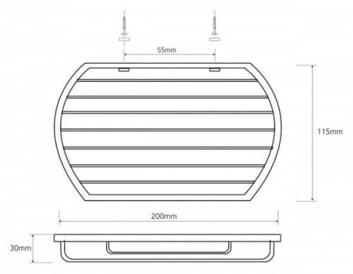 Купить Мыльница Bemeta Cytro 102308112 хром по низкой цене