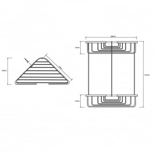 Купить Мыльница Bemeta Cytro 102308132 угловая хром по низкой цене