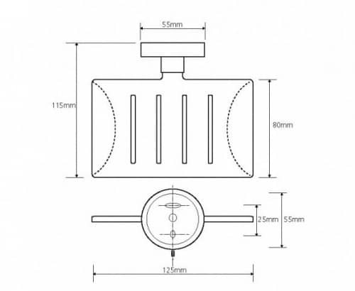 Купить Мыльница Bemeta Neo 104208085 по низкой цене