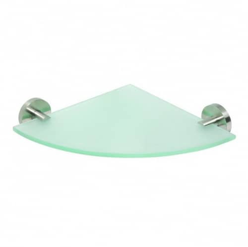 Купить Полочка Bemeta Neo стеклянная 104102015 угловая матовая по низкой цене