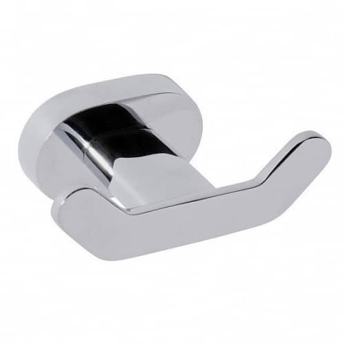 Купить Крючок Bemeta Oval для ванной 118406031 двойной хром по низкой цене