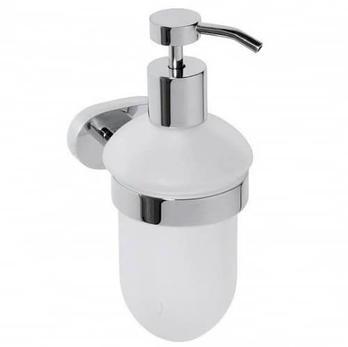 Купить Дозатор Bemeta Oval для жидкого мыла подвесной 118409011 хром по низкой цене