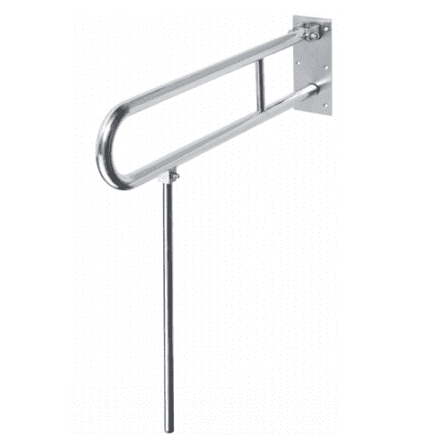 Купить Ручка Bemeta Help Program складная U-oбpaзная 301102081N с опорной ножкой глянцевая по низкой цене