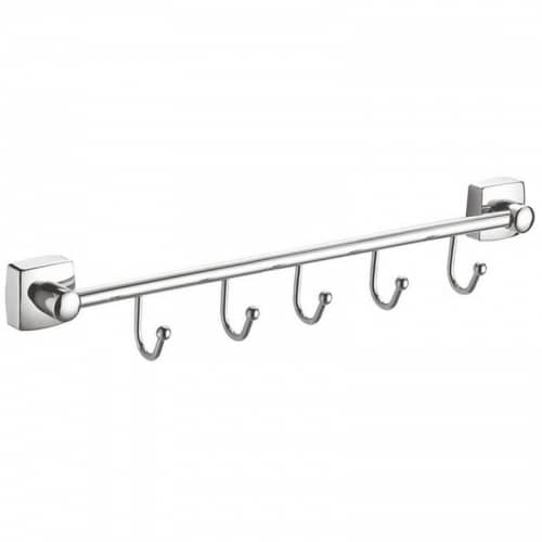 Купить Планка Fixsen Kvadro FX-61305B-5 с пятью крючками по низкой цене