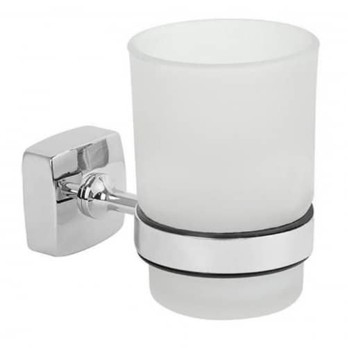 Купить Держатель Fixsen Kvadro зубных щеток со стаканом подвесной FX-61306 по низкой цене