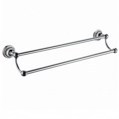 Купить Полотенцедержатель Fixsen Bogema FX-78502 двойной по низкой цене