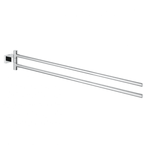 Купить Полотенцедержатель Grohe Essentials Cube 40624001 двойной поворотный по низкой цене