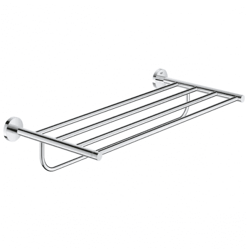 Купить Полотенцедержатель Grohe Essentials с полкой 40800001 по низкой цене