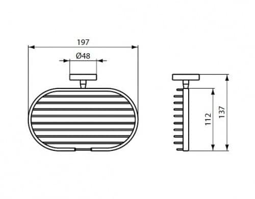 Купить Мыльница Ideal Standard IOM A9112AA по низкой цене