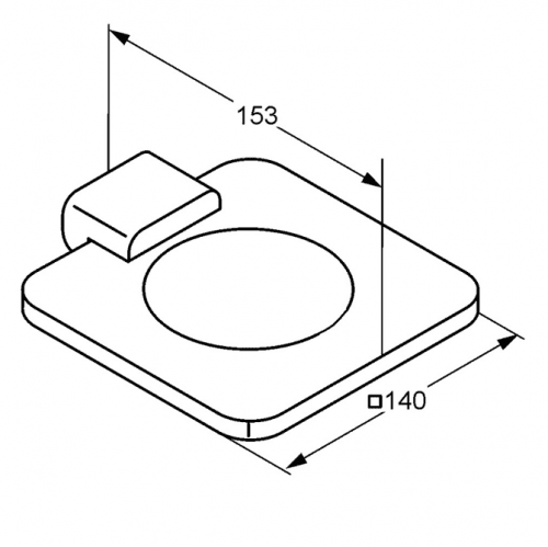 Купить Мыльница Kludi E2 4998505 по низкой цене