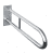 Купить Поручень Bemeta Help Program откидной U-oбpaзный 301102072 матовый по низкой цене