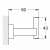 Купить Крючок Grohe Essentials Cube 40511001 для ванной по низкой цене