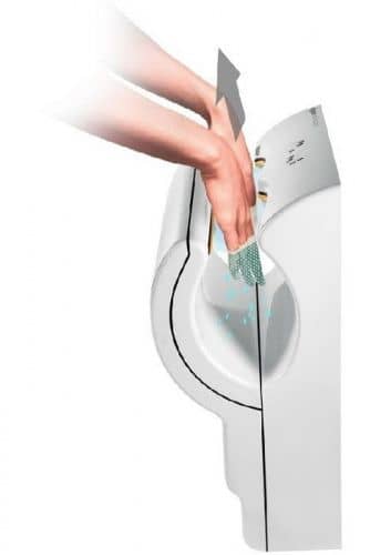 Купить Сушилка Dyson Airblade AB14 dB для рук белая по низкой цене