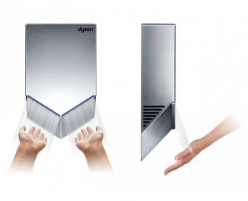 Купить Сушилка Dyson Airblade V HU02 для рук никель по низкой цене