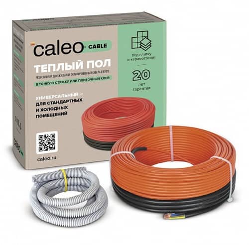 Купить Теплый пол Caleo Cable 18W-20 2,8 м2 по низкой цене