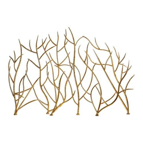 Купить Экран Uttermost Gold Branches каминный по низкой цене