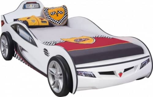 Купить Кровать-машина Cilek Carbed Coupe белая, 90х190 см по низкой цене