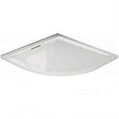 Купить Поддон Weltwasser WWTR TRR90 душевой полукруглый 900х900х35 мм по низкой цене