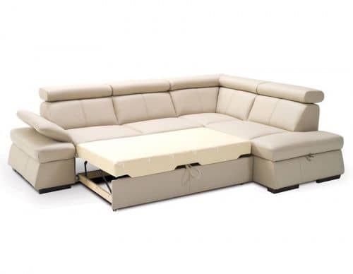 Купить Диван Gala Collezione Malpensa угловой в натуральной коже по низкой цене