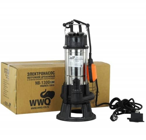 Купить Насос WWQ NB-1300GM фекальный по низкой цене
