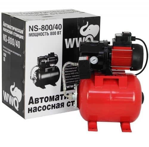 Купить Насосная станция WWQ NS-800/40 по низкой цене