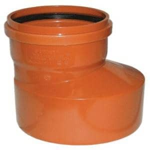 Купить Переход канализационный ПВХ рыжий 160х110 мм по низкой цене