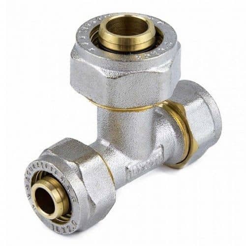 Купить Тройник Aquasfera переходной латунный 7012-09 Дн 32х26х32 мм по низкой цене