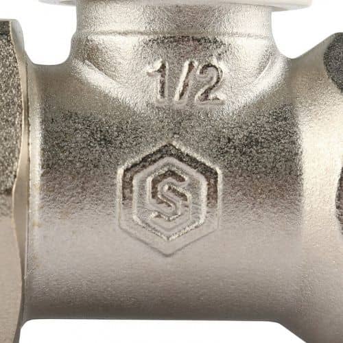 Купить Клапан Stout запорно-балансировочный SVL 1176 000015 1/2 дюйма прямой по низкой цене