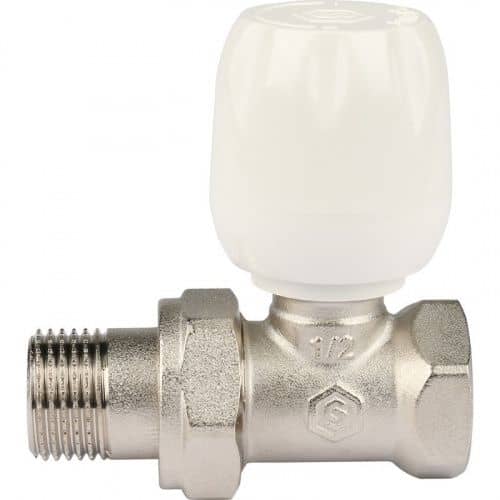 Купить Клапан Stout ручной терморегулирующий SVRs 1172 000015 1/2 дюйма прямой с неподъемным шпинделем по низкой цене