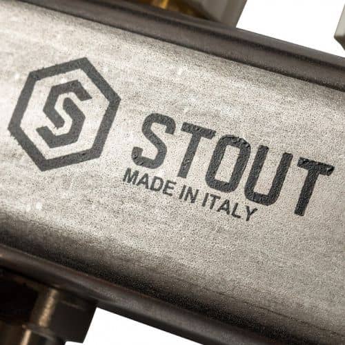 Купить Коллектор Stout распределительный SMS 0922 000005 на 5 контуров без расходомеров по низкой цене