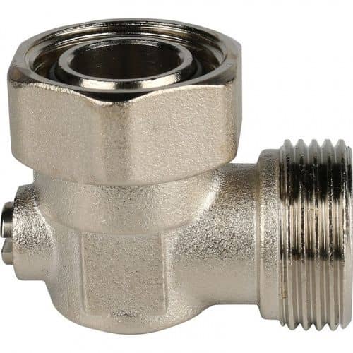 Купить Узел нижнего подключения радиатора Stout SVH 0006 000020 3/4 дюйма, раздельный, угловой по низкой цене