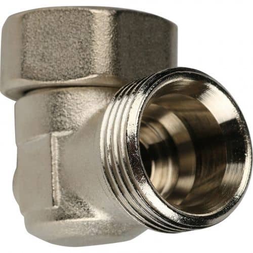 Купить Узел нижнего подключения радиатора Stout SVH 0006 000020 3/4 дюйма, раздельный, угловой по низкой цене