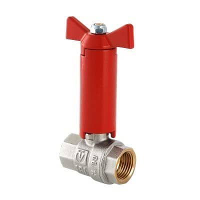 Купить Кран Valtec шаровой VT.250.N.04 полнопроходной латунный с удлиненным штоком по низкой цене