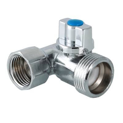 Купить Кран Valtec шаровой VT.256.N.04 Ду 15х20х15 тройник неполнопроходной латунный по низкой цене