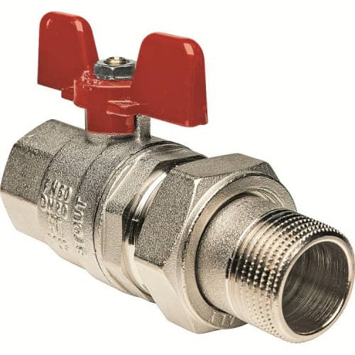 Купить Кран Stout шаровой SVB-1007-000032 полнопроходной латунный американка по низкой цене