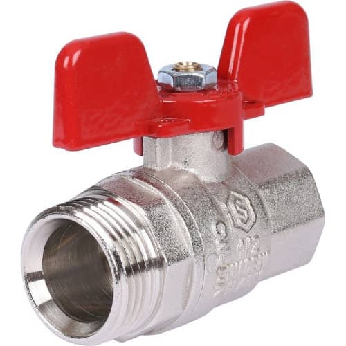 Купить Кран Stout шаровой SVB-1007-000015 полнопроходной латунный американка по низкой цене