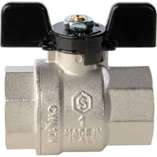 Купить Кран Stout шаровой SVB-0002-000025 полнопроходной латунный по низкой цене