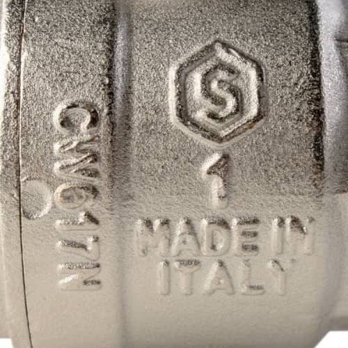 Купить Кран Stout шаровой SVB-0002-000025 полнопроходной латунный по низкой цене