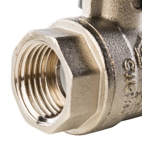 Купить Кран Stout шаровой SVB-0002-000015 полнопроходной латунный по низкой цене