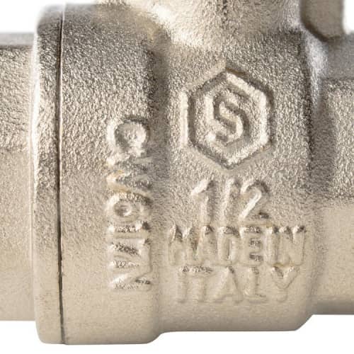 Купить Кран Stout шаровой SVB-0002-000015 полнопроходной латунный по низкой цене