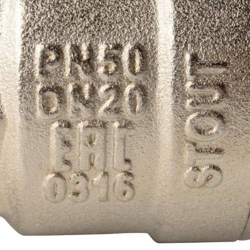 Купить Кран Stout шаровой SVB-0002-000020 полнопроходной латунный по низкой цене