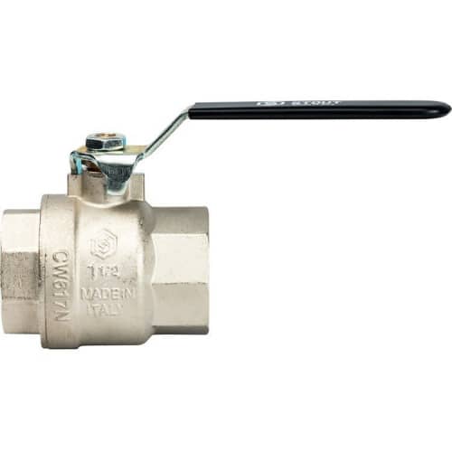 Купить Кран Stout шаровой SVB-0001-000040 полнопроходной латунный по низкой цене