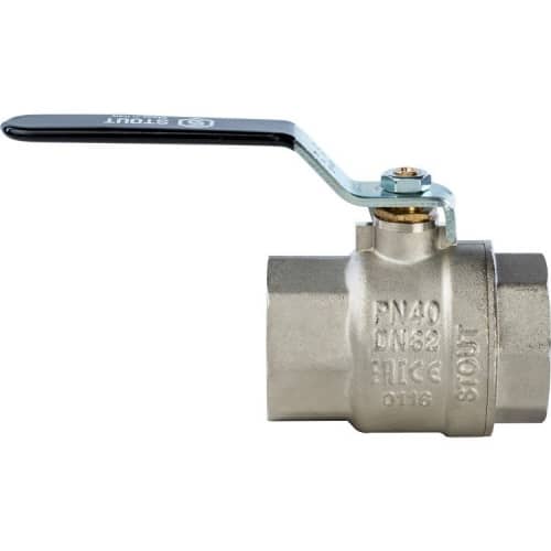 Купить Кран Stout шаровой SVB-0001-000032 полнопроходной латунный по низкой цене
