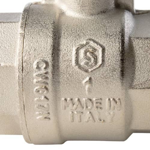 Купить Кран Stout шаровой SVB-0001-000025 полнопроходной латунный по низкой цене
