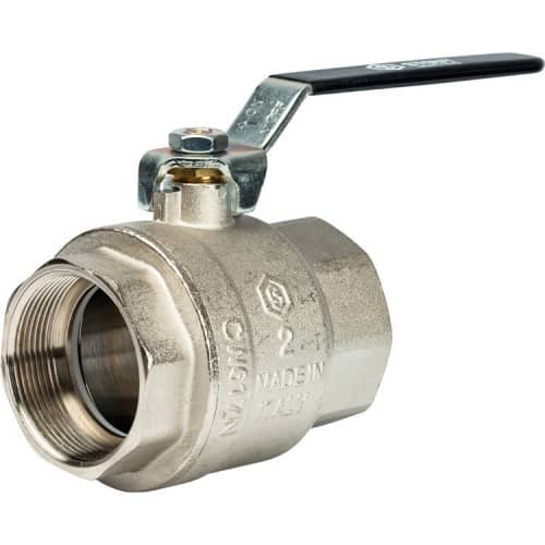 Купить Кран Stout шаровой SVB-0001-000050 полнопроходной латунный по низкой цене