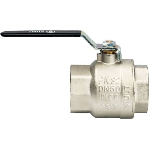 Купить Кран Stout шаровой SVB-0001-000050 полнопроходной латунный по низкой цене