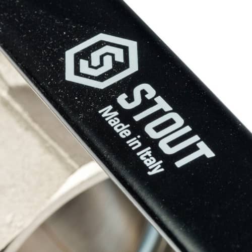 Купить Кран Stout шаровой SVB-0001-000050 полнопроходной латунный по низкой цене